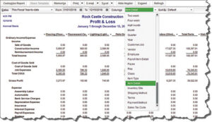 Get a QuickBooks Balance Sheet Report