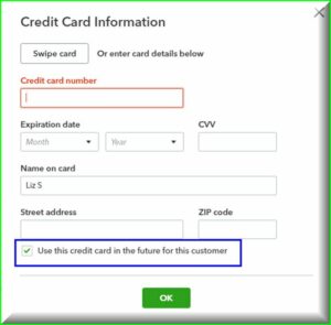 How to Create a QuickBooks Credit Card Authorization Form