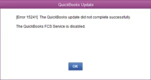 Understanding QuickBooks Error 15241
