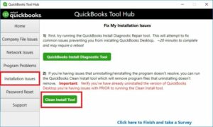 Perform a Clean Install of QuickBooks