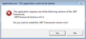 Update .NET Framework