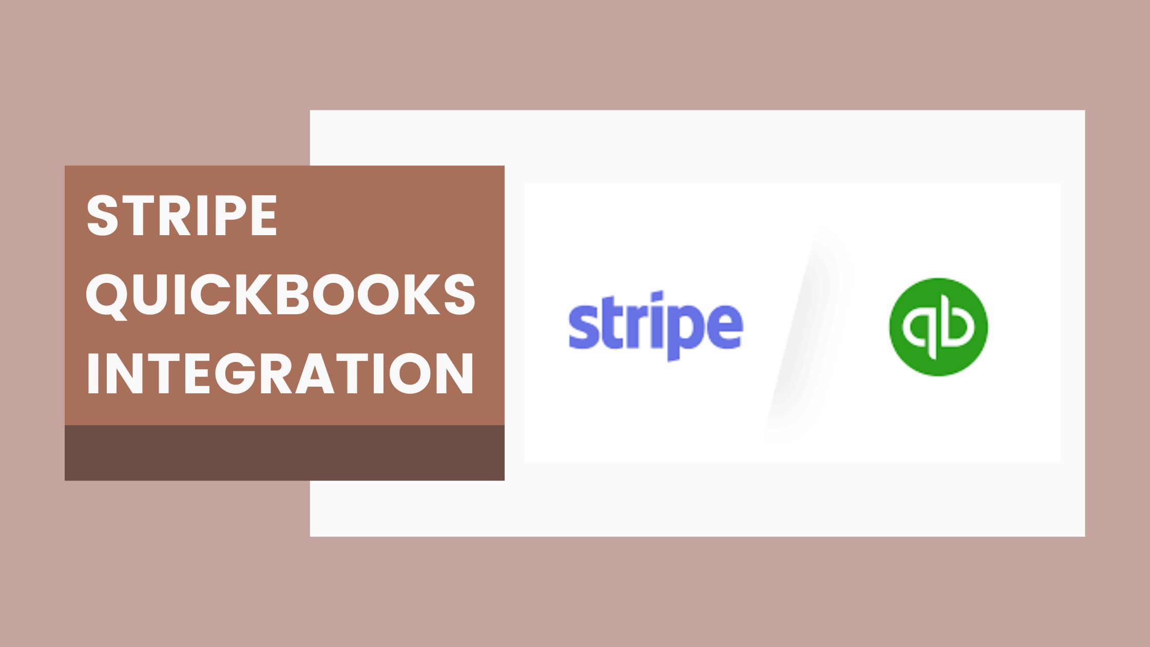 Stripe QuickBooks Integration