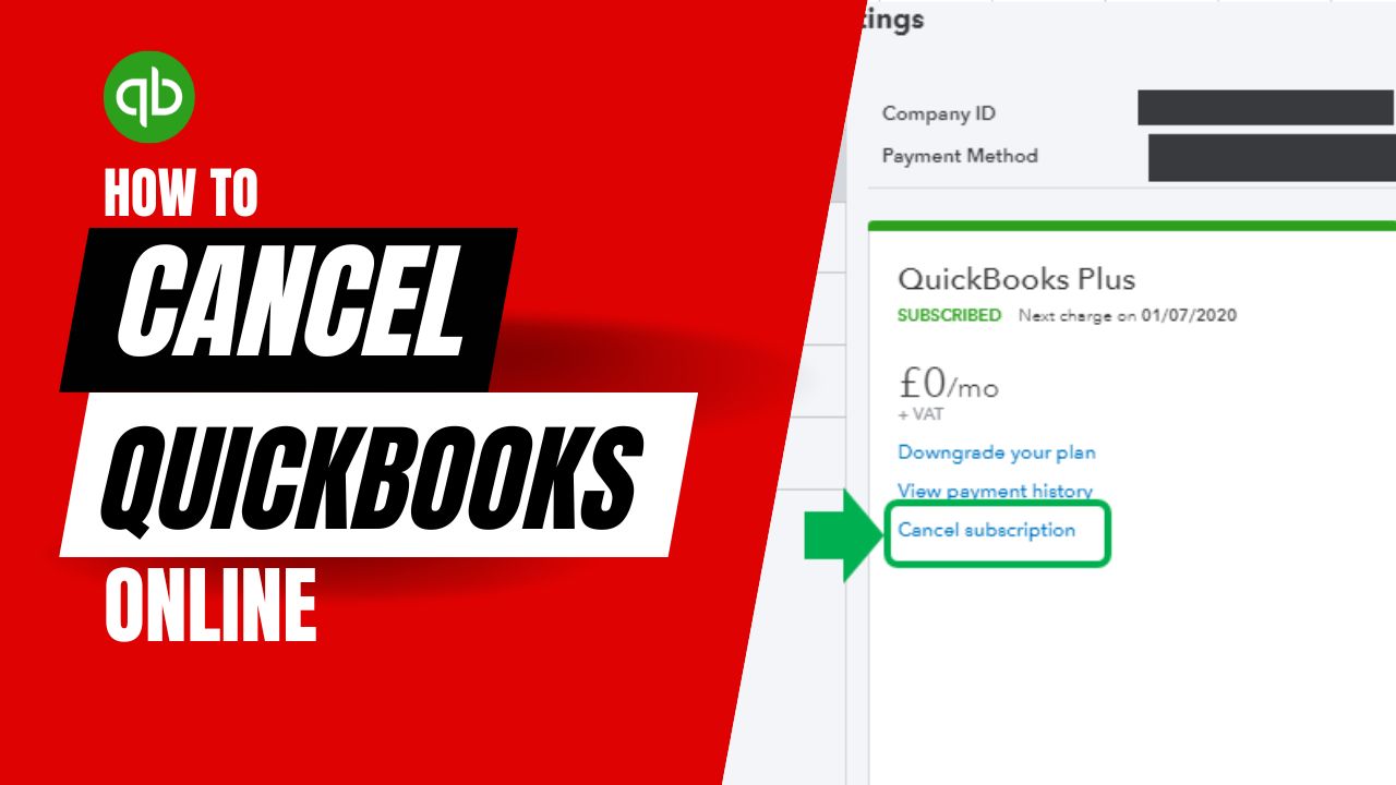 Cancel QuickBooks Online