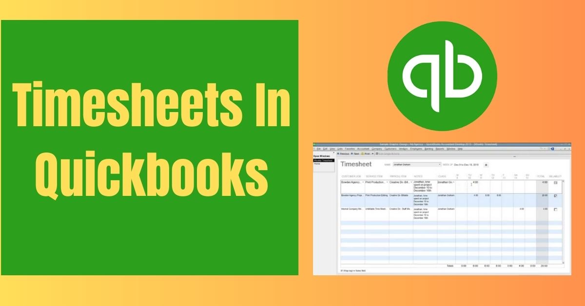 Timesheets In Quickbooks